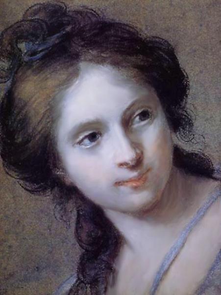 A Girl by Elisabeth-louise Vigee Le Brun