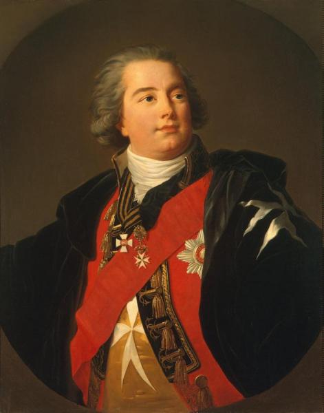 Count Giulio Litta by Elisabeth-louise Vigee Le Brun