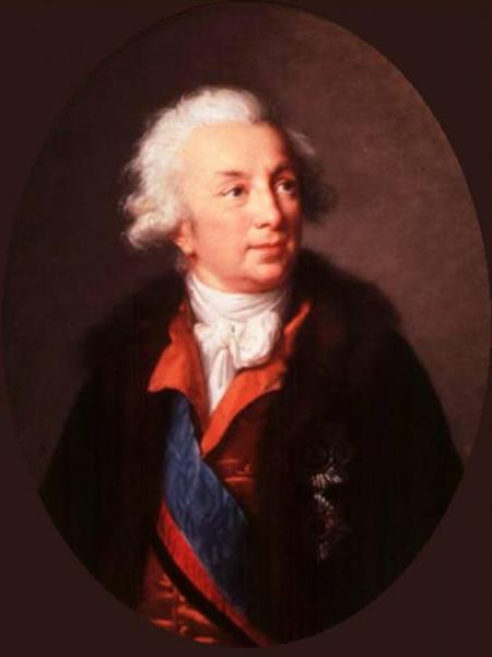 Count Ivan Ivanovich Shuvalov by Elisabeth-louise Vigee Le Brun