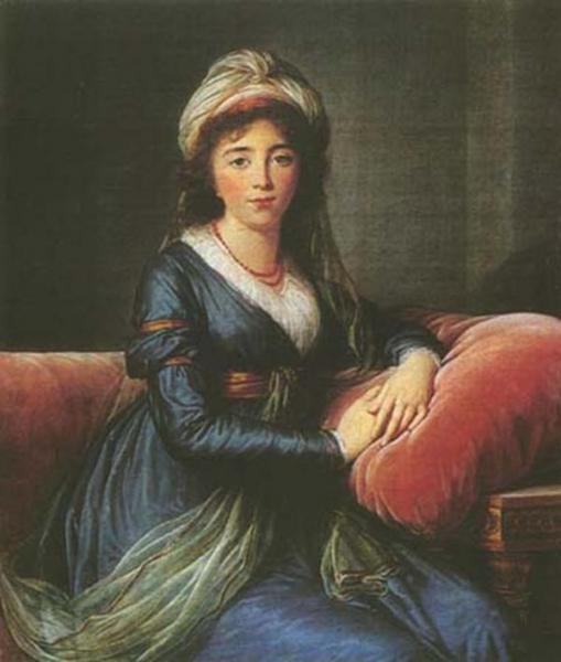 Countess Apraxina by Elisabeth-louise Vigee Le Brun