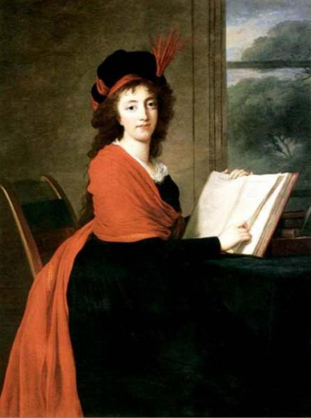 Countess Maria Theresa Czernin by Elisabeth-louise Vigee Le Brun