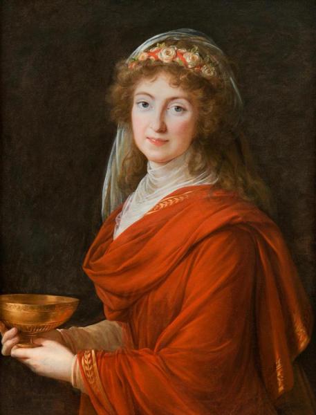 Countesse Bystry by Elisabeth-louise Vigee Le Brun