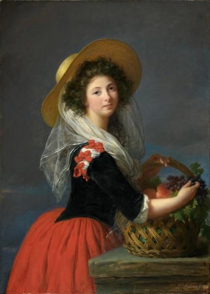 Duchesse De Caderousse by Elisabeth-louise Vigee Le Brun
