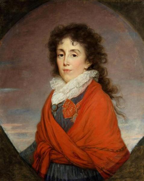 Ekaterina Kutuzova, Wife Of Russian Field Marshal M.i. Kutuzov by Elisabeth-louise Vigee Le Brun