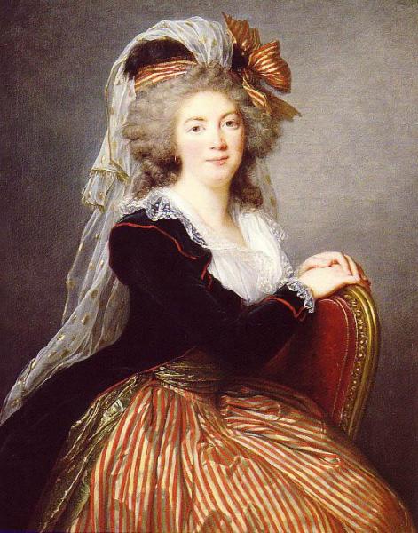 Genevieve-sophie Le Coulteux Du Molay by Elisabeth-louise Vigee Le Brun