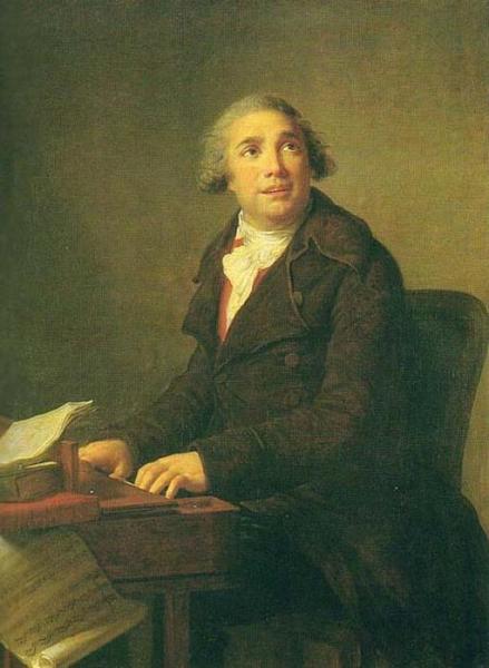 Giovanni Paisiello by Elisabeth-louise Vigee Le Brun