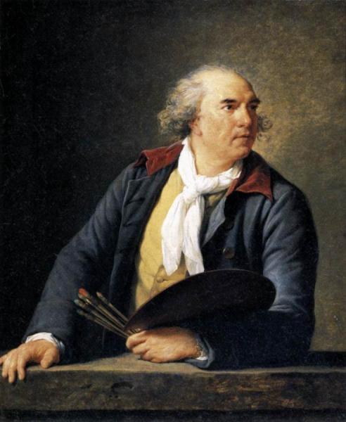 Hubert Robert, Artist by Elisabeth-louise Vigee Le Brun