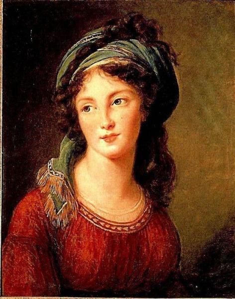La Duchesse De Guiche by Elisabeth-louise Vigee Le Brun