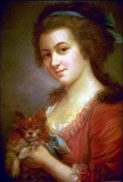 Madame D'espeuilles by Elisabeth-louise Vigee Le Brun