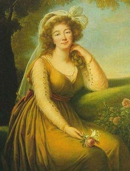 Madame Du Barry by Elisabeth-louise Vigee Le Brun Oil Painting Reproductions