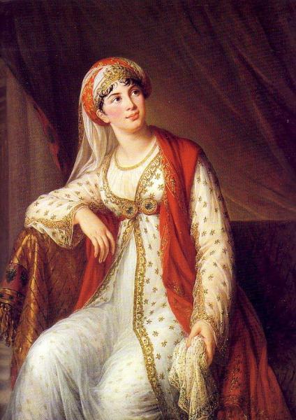 Madame Grassini In The Role Of Zaire by Elisabeth-louise Vigee Le Brun