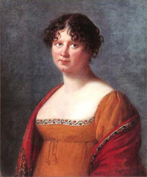 Madame Hennet by Elisabeth-louise Vigee Le Brun