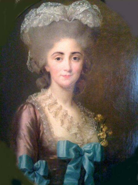 Madame Lesould by Elisabeth-louise Vigee Le Brun