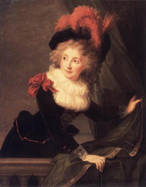 Madame Perregaux by Elisabeth-louise Vigee Le Brun
