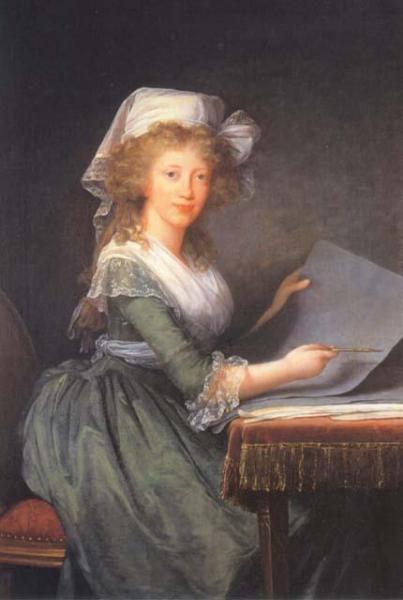 Maria Luisa Amalia Di Borbone by Elisabeth-louise Vigee Le Brun