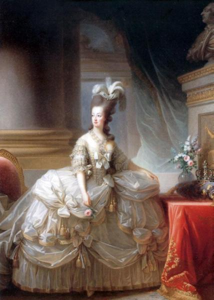 Marie Antoinette by Elisabeth-louise Vigee Le Brun