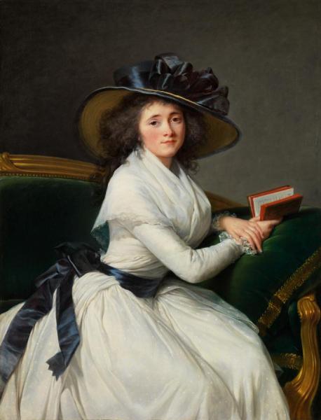 Marie Charlotte Louise Perrette Aglaé Bontemps,1762-1848 by Elisabeth-louise Vigee Le Brun