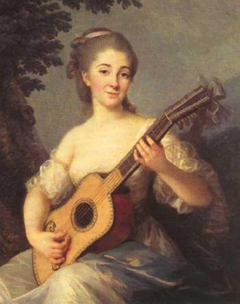 Marquise De Mirabeau by Elisabeth-louise Vigee Le Brun