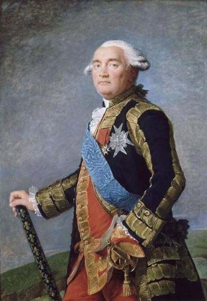 Philippe Henri, Marquis De Ségur by Elisabeth-louise Vigee Le Brun