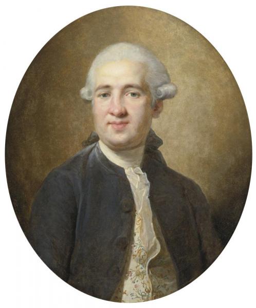 Portrait Of A Gentleman, Presumably The Brother Of The Comtesse De Verdun by Elisabeth-louise Vigee Le Brun