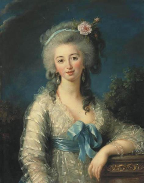 Portrait Of A Lady by Elisabeth-louise Vigee Le Brun Oil Painting Reproductions