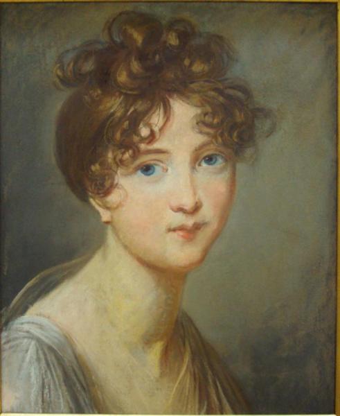 Portrait Of A Lady by Elisabeth-louise Vigee Le Brun