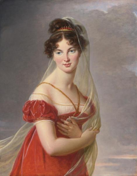 Portrait Of AglaÉ AngÉlique Gabrielle De Gramont(1787-1842) by Elisabeth-louise Vigee Le Brun Oil Painting Reproductions