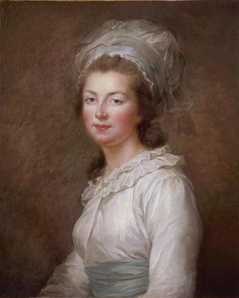 Portrait Of Élisabeth De France by Elisabeth-louise Vigee Le Brun
