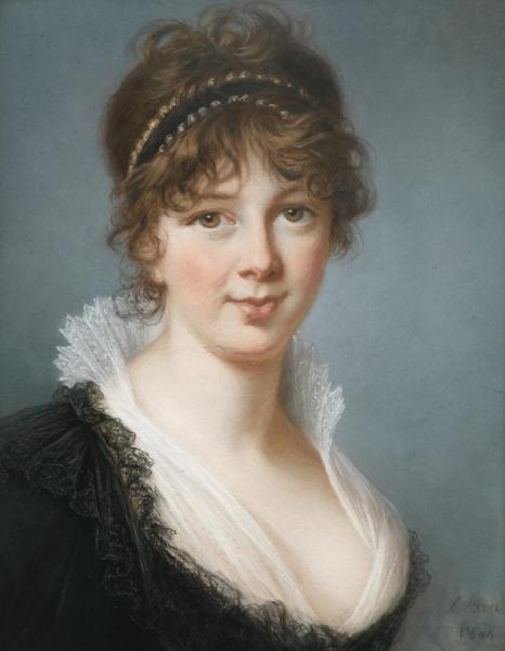 Portrait Of Mrs Spencer Perceval by Elisabeth-louise Vigee Le Brun