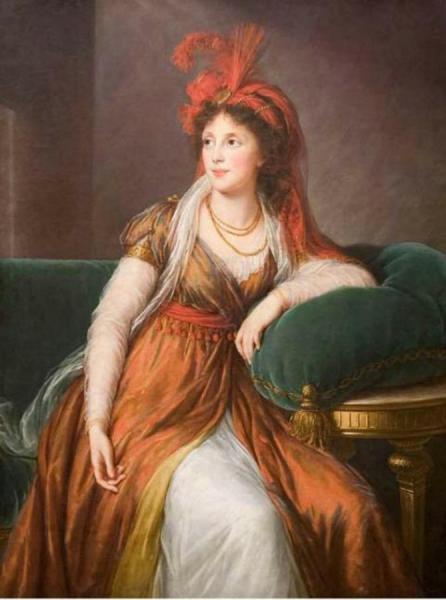 Princess Galitzine by Elisabeth-louise Vigee Le Brun