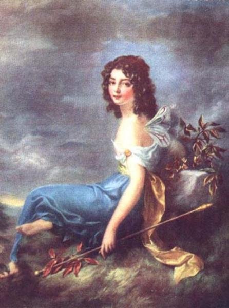 Princess Tufiakin by Elisabeth-louise Vigee Le Brun