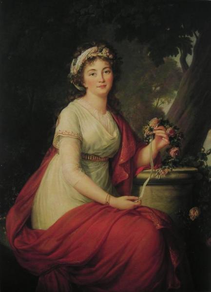 Princess Youssoupoff by Elisabeth-louise Vigee Le Brun