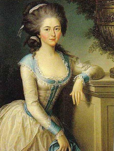 Princesse De Carignan by Elisabeth-louise Vigee Le Brun