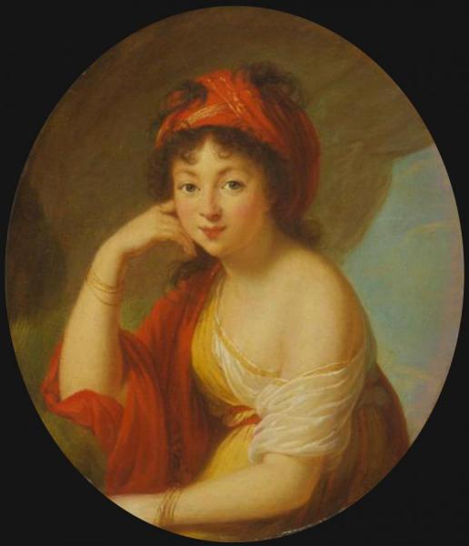 Princesse Pelagie Potocka by Elisabeth-louise Vigee Le Brun