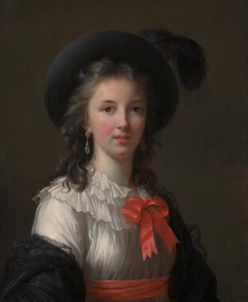 Self-portrait by Elisabeth-louise Vigee Le Brun