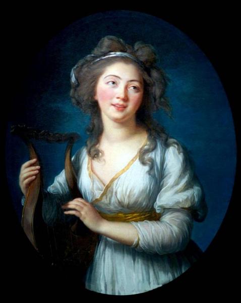 Sophia Fries by Elisabeth-louise Vigee Le Brun