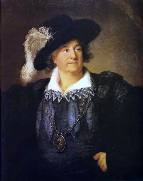 Stanisław Augustus With Masonic Emblem On His Breast by Elisabeth-louise Vigee Le Brun
