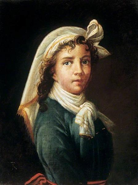 Young Woman by Elisabeth-louise Vigee Le Brun Oil Painting Reproductions