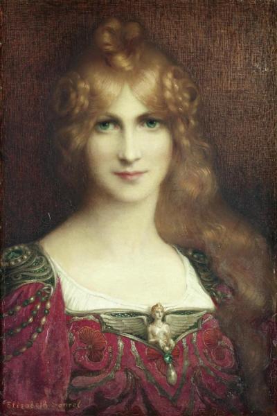 A Young Lady by Elisabeth Sonrel