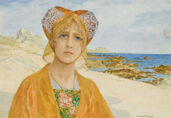 Jeune Princesse Scandinave by Elisabeth Sonrel