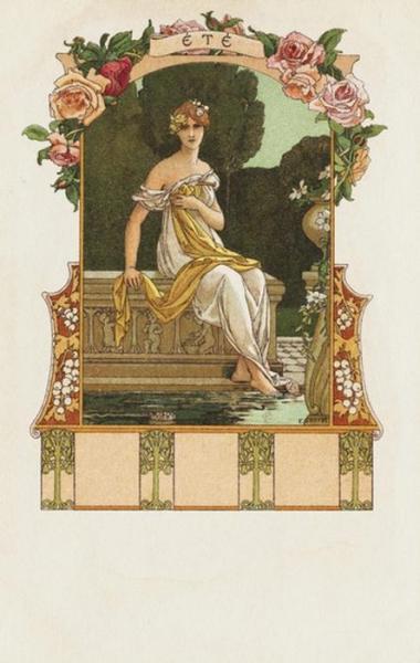 Summer by Elisabeth Sonrel Oil Painting Reproductions