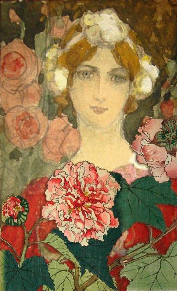 Untitled by Elisabeth Sonrel Oil Painting Reproductions