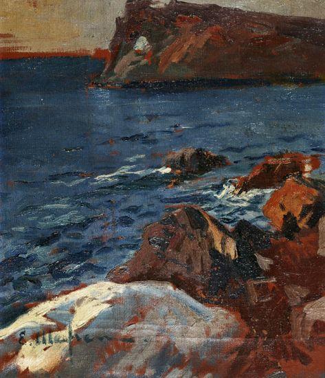 Marina by Eliseo Meifren I Roig Oil Painting Reproductions