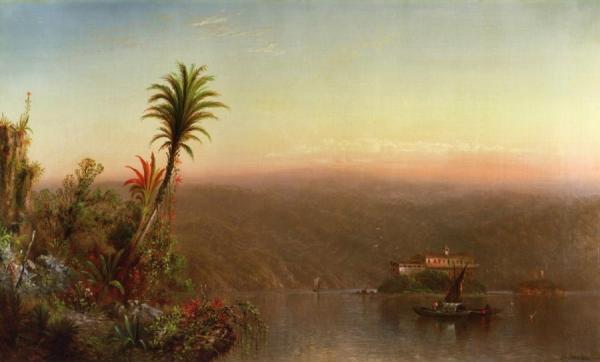 Tropical Sunset by Elizabeth Gilbert Jerome