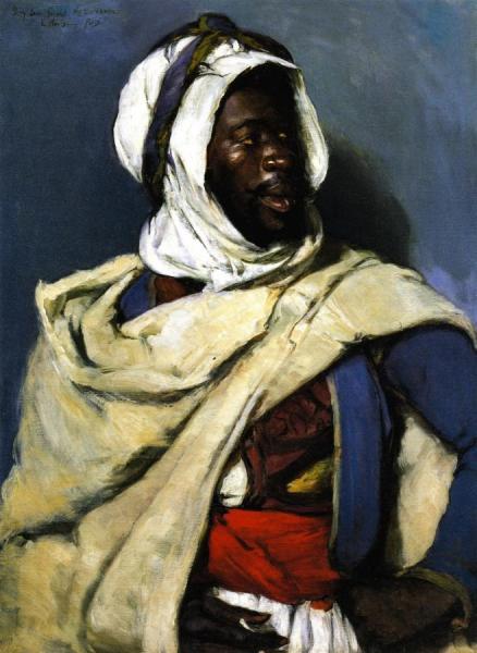 Head Of An Algerian by Elizabeth Nourse