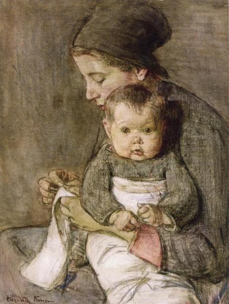 Mother And Baby by Elizabeth Nourse