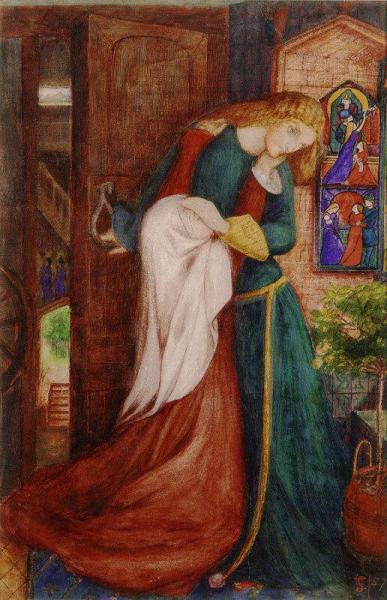 Lady Clare by Elizabeth Siddal Oil Painting Reproductions