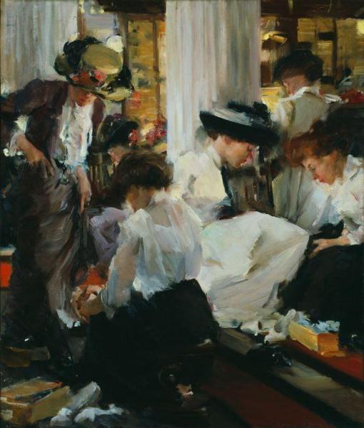 Shoe Shop by Elizabeth Sparhawk-jones