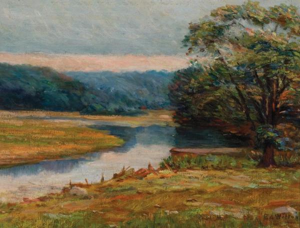Scene Near Old Lyme,connecticut by Ellen Axson Wilson Oil Painting Reproductions
