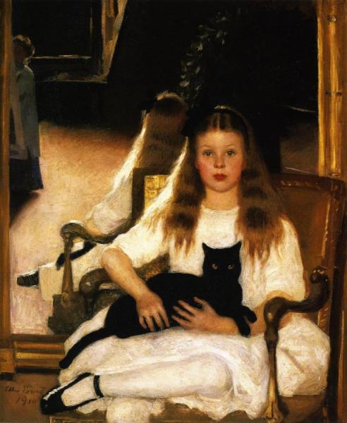 In The Studio by Ellen Emmet Rand